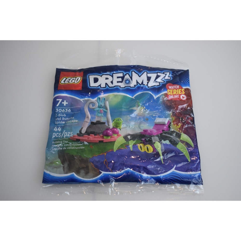 Lego 30636 Z-Blob and Bunchu Spider Escape Polybag Set + Mateo Minifig DREAMZzz